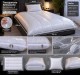 Clear Plastic PVC Bedding Set See-through Duvet Cover Clear PVC Bed sheet set Fitted sheet Plastic customed made size