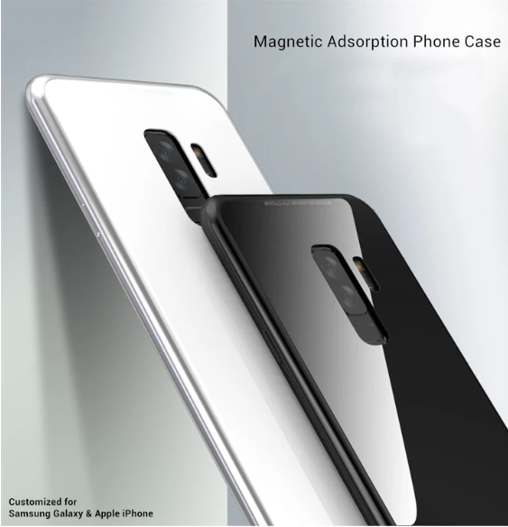 Magnetic Adsorption Flip Case for Samsung