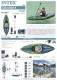 Intex Challenger Kayak Inflatable Set with Aluminum Oars