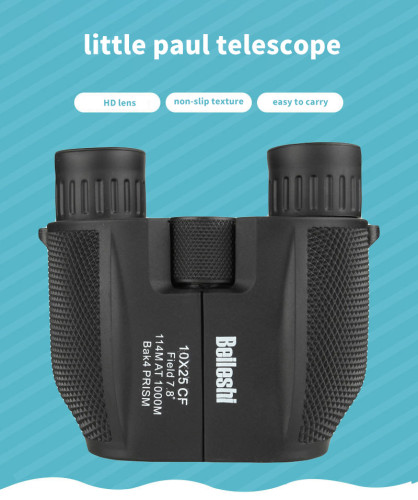 Waterproof 10X25MM Telescopes HD Professional Binoculars Outdoor Sports Hunting Folding High Powered Binoculars