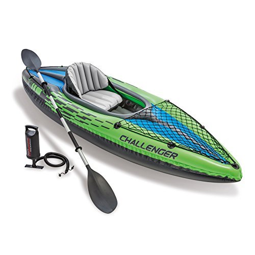Intex Challenger Kayak Inflatable Set with Aluminum Oars
