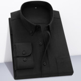 MT2045 High Quality Solid Color Shirts For Men Custom Men Shirts Plus Size Men's Shirts