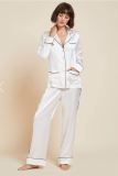 Silk Robes Night Wear Women Bathrobe Pijamas Lounge Wear Women Loungewear Gown Women's Sleepwear