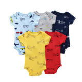 Boys' Baby Newborn Infant Bodysuit Baby Clothes Romper Boy 100 Cotton