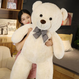 Custom 80/100/120/140cm giant teddy bear big animal soft toy With Footprints Big Plushie Teddy Bear for Birthday Gift