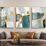 3D Pictures Modern Arts Living Room Decoration Still Life Paintings Diamond Landscape Crystal Porcelain Wall Art