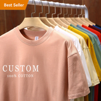 High Quality Heavyweight Plain Oversized Tshirt Printing Embroidery Custom Blank 100% Cotton Men T Shirt