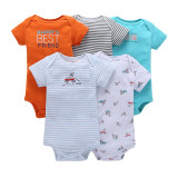 Boys' Baby Newborn Infant Bodysuit Baby Clothes Romper Boy 100 Cotton