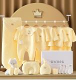 The Newborn Essentials Layette Gift Set for Baby Girls 12 Piece Fits Newborns to 3 Month Toddler Clothes