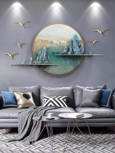 luxury  High end  bedroom living room sofa wall decoration craft paintings and wall arts