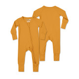 Bamboo Rayon Spandex Baby Footed Toddler Pajamas Romper Zip Front Sleepn Play Sleeper Infant Baby Clothes Jumpsuit Romper