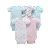 Boys' Baby Newborn Infant Bodysuit Baby Clothes Romper Boy 100 Cotton