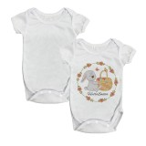 Prosub Sublimation Blank Baby Clothes Custom Print Plain Polyester Newborn Rompers Sublimation Baby Onsie