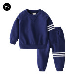 Wholesale Children Clothes Boys Clothing Set Spring Cotton sweatshirt and jogger custom kids clothing