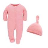 Factory Wholesale Baby Romper With Hat Printed Baby Clothes Pajamas Set Long Sleeve Newborn Baby Clothes