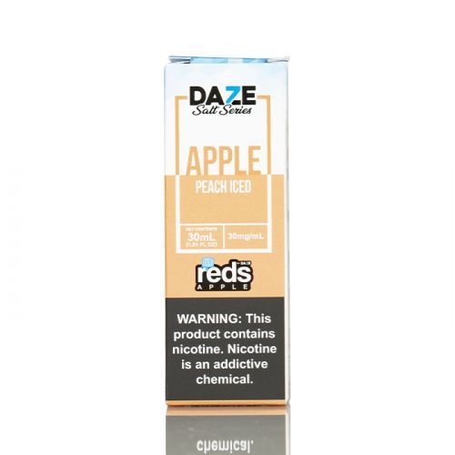 ICED PEACH - Red's Apple E-Juice - 7 DAZE SALT - 30mL