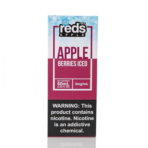 ICED BERRIES - Reds Apple E-Juice - 7 Daze - 60mL