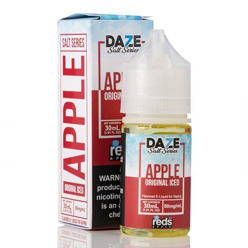 ICED APPLE - Red's Apple E-Juice - 7 Daze SALT - 30mL