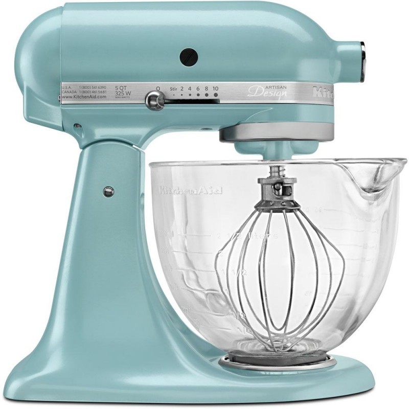 US$ 300.00 - KitchenAid Artisan Designer 5 Qt. Azure Blue Stand Mixer ...