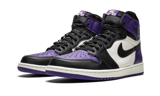 Air Jordans 1 High 'Court Purple' 555088-501