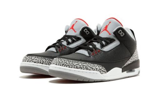 Air Jordans 3 Retro High OG 'Black Cement' 854262-001