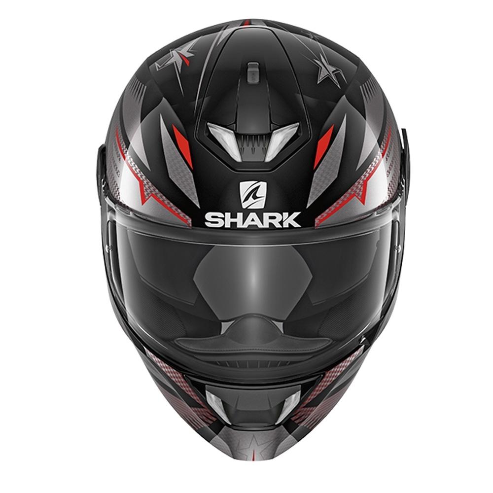 Shark Skwal 2 LED DVS Full Face Motorcycle Bike Helmet - Draghal KAR XS