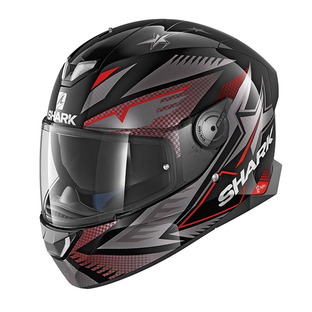Shark Skwal 2 LED DVS Full Face Motorcycle Bike Helmet - Draghal KAR XS