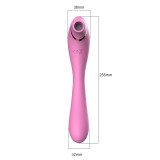 Pink Bendable Clit Sucker Vibrator Toys