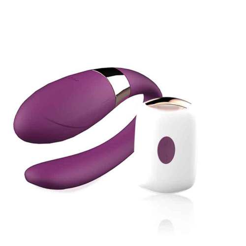 Wearable U-shape Vibrator with Remote Invisible G-spot Stimulator