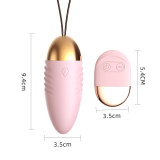 Quite Remote Control Wearable Vibrating Eggs T25606