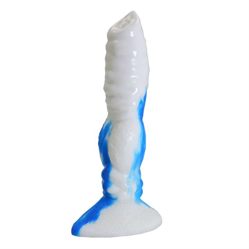8.5 Inch Puppy Dog Penis Soft Silicone Dildo