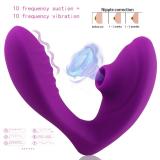 Wearable Clit Suction Toy G-spot Vibrator
