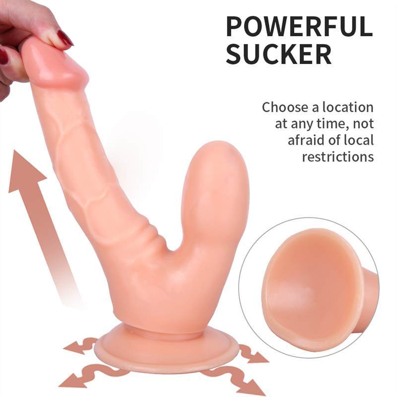 7.5 Inch Double Headed Dildo with Suction Cup