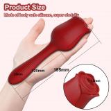 Rose Clit Suction Toy with Handle