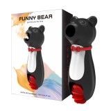 Funny Bear Tongue Licker Air Pulse Stimulator