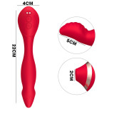 Flexible Clit Sucking and G-spot Vibrating Toy