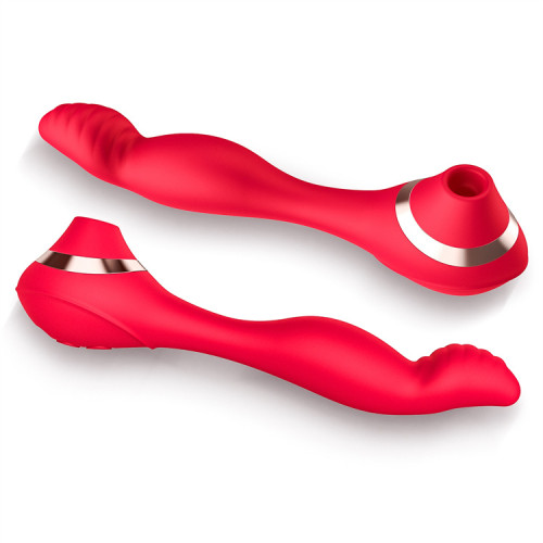 Flexible Clit Sucking and G-spot Vibrating Toy