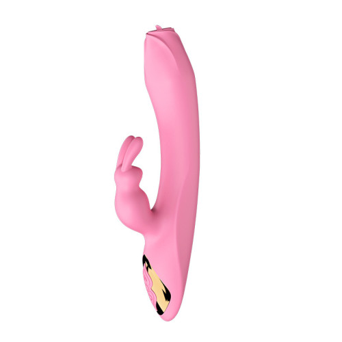 New Heated Rabbit Style Vibrator with Tongue Licking