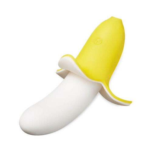 Banana-shaped Vibrating Dildo Women Vibrator