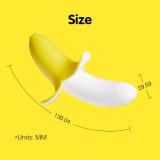 Banana-shaped Vibrating Dildo Women Vibrator