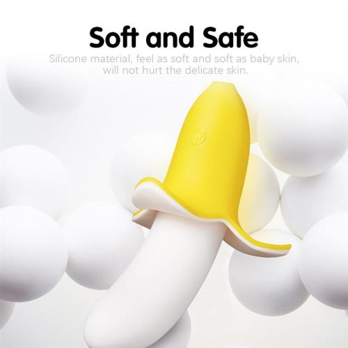 Banana-shaped Vibrating Dildo Women Vibrator