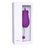 Tulip Double Head Vibrator Women Oral Sex Toys