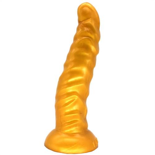 9 Inch Golden Lifelike Dildo For G-spot or Prostate Stimulation