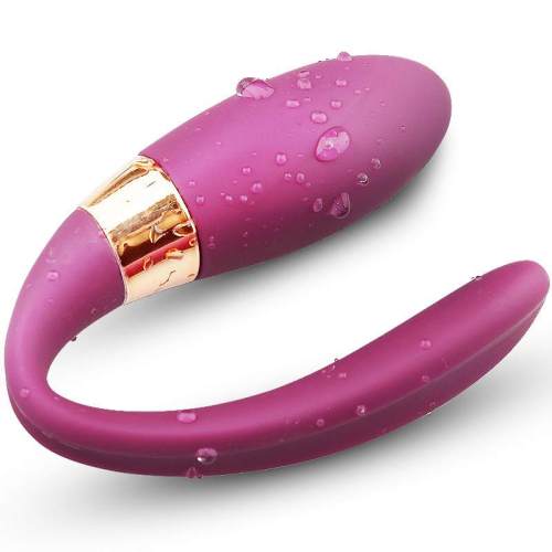 Wearable U-shape Vibrator with Remote Invisible G-spot Stimulator