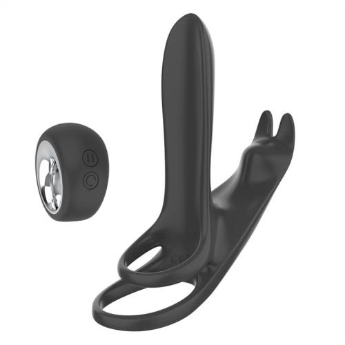 12 Vibration Cock Ring Male Delay Ejaculation Trainer