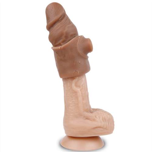 6.3 Inch Natural Realskin Penis Extender Sleeve