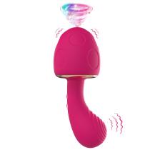 Heated Mushroom Sucking Vibrator G-spot Stimulator