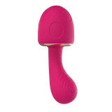 Heated Mushroom Sucking Vibrator G-spot Stimulator