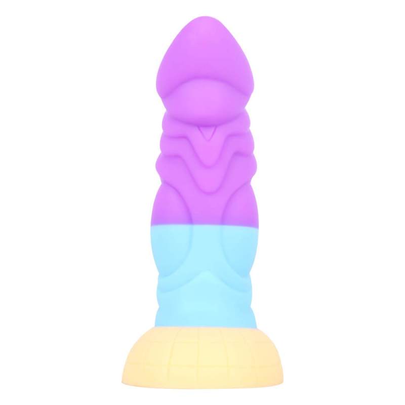 7 Inch Colours Anal Silicone Dildo