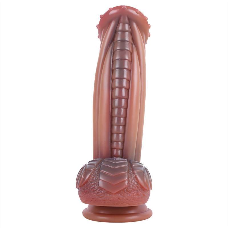 8.3 Inch Bold Dual Denstiy Silicone Alien Dildo